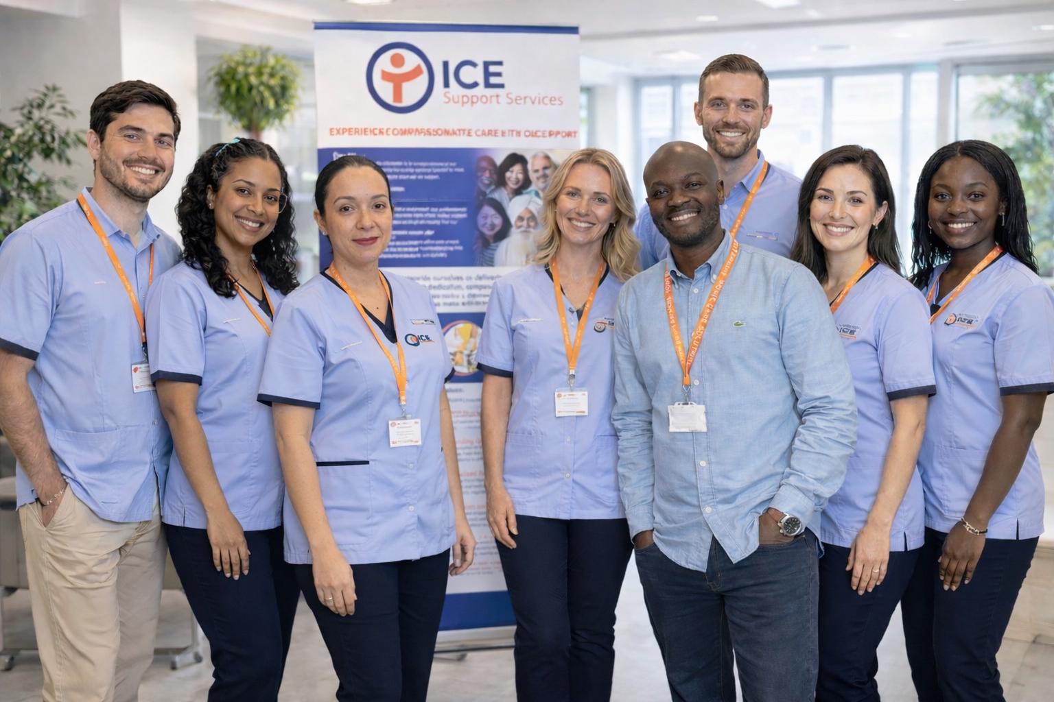 Oice Support Services home care team